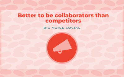 Better to be collaborators than competitors