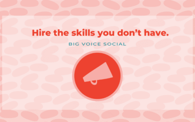 Hire the skills you don’t have.