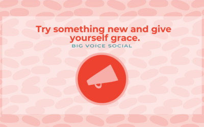 On trying new things…